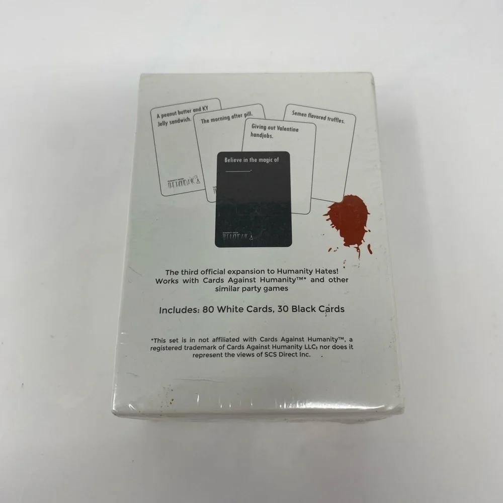 NEW - Humanity Hates The Holidays Love Edition Playing Cards